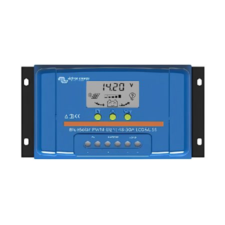 CONTROLADOR DE CARGA BLUESOLAR PWM-LCD&USB 12/24V-30A | VICTRON ENERGY