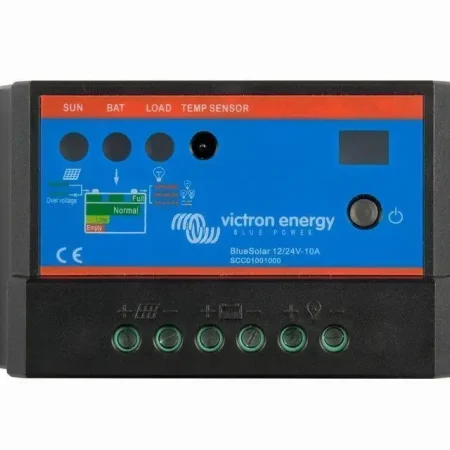 CONTROLADOR DE CARGA BLUESOLAR PWM-LIGHT CHARGE CONTROLLER 12/24V-10A | VICTRON ENERGY