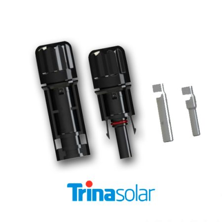 CONECTOR TIPO MC4 (TS4) DE USO FOTOVOLTAICO - PAR | TRINA SOLAR
