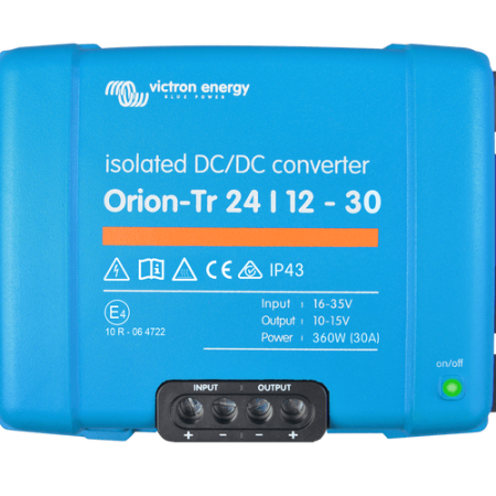 CONVERTIDOR AISLADO ORION-TR 24/12-30A (360W) ISOLATED DC-DC CONVERTER | VICTRON ENERGY