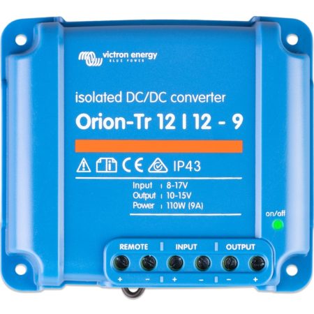 CONVERTIDOR AISLADO ORION-TR 12/12-9A (110W) ISOLATED DC-DC CONVERTER | VICTRON ENERGY