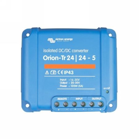 CONVERTIDOR AISLADO ORION-TR 24/24-5A (120W) ISOLATED DC-DC CONVERTER | VICTRON ENERGY